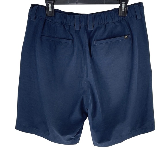 Banana Republic Mens Shorts Size 36 Navy Blue Casual‎ Chino Golf Walking - Picture 2 of 10